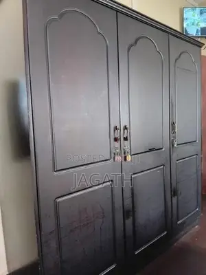 3 Door Mahogany Wardrobe