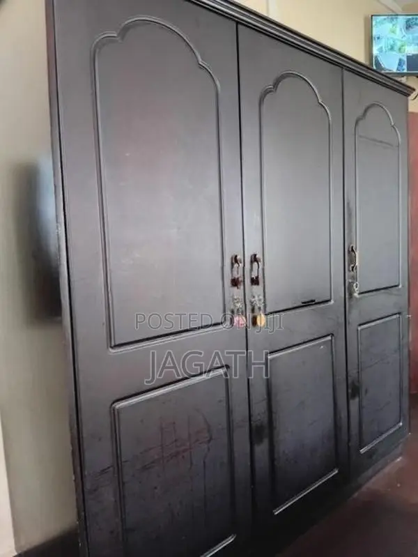3 Door Mahogany Wardrobe