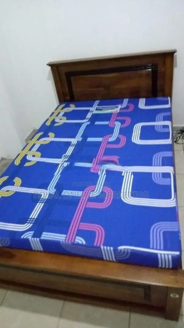 6 by 4 Box Bed with Mattress (E-12)
