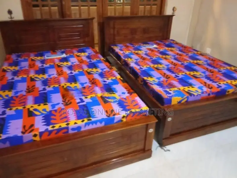 6 by 4 Box Bed with Mattress (E-12)