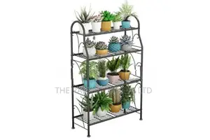 4 Tier Metal Plant Stand, Rack, Show Rack