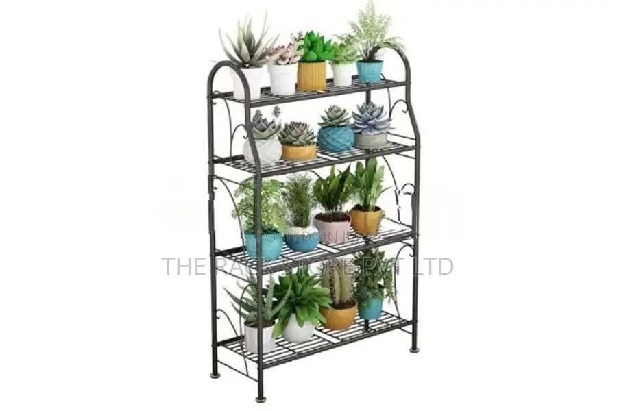 4 Tier Metal Plant Stand, Rack, Show Rack