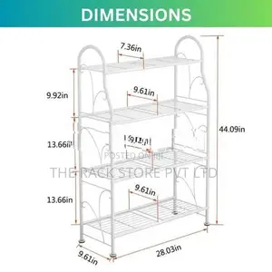 4 Tier Metal Plant Stand Rack
