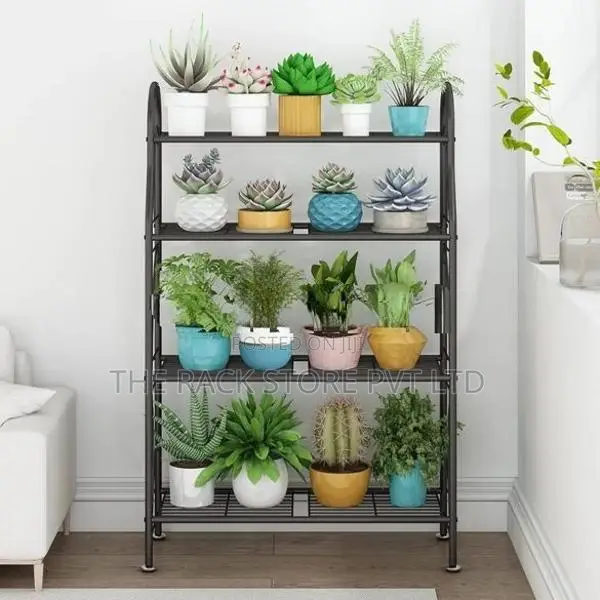 4 Tier Metal Plant Stand, Rack, Show Rack