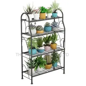 4 Tier Metal Plant Stand, Rack, Show Rack