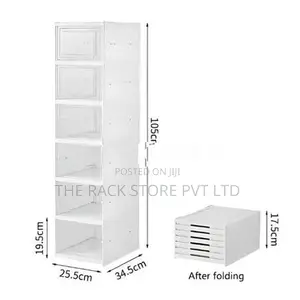 6 Tier Foldable Shoe Storage Cabinet – Rack