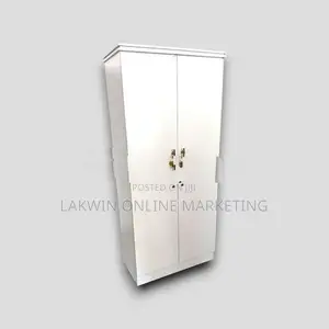 Melamine 2D Wardrobe - White