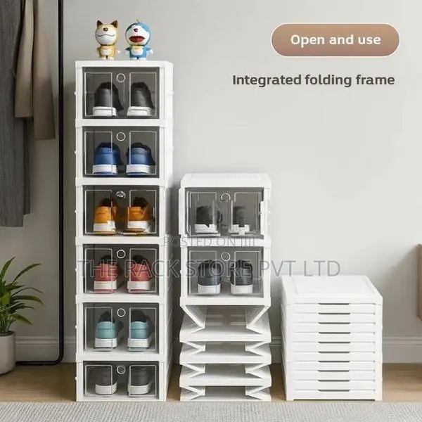 6 Tier Foldable Shoe Storage Cabinet – Rack