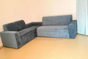 Luxury L Sofa Set
