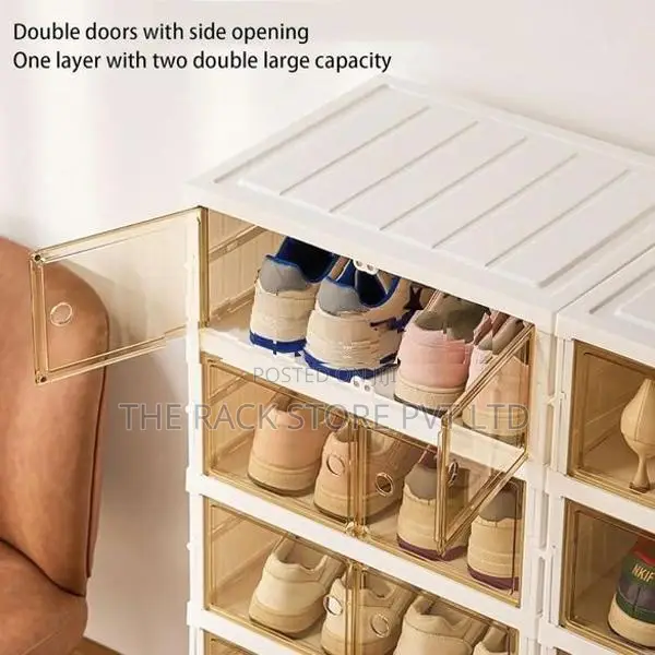 6 Tier Double Layer Shoe Rack