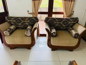Wooden Sofa Set