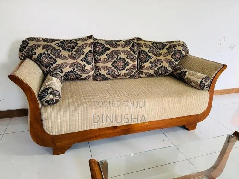 Wooden Sofa Set