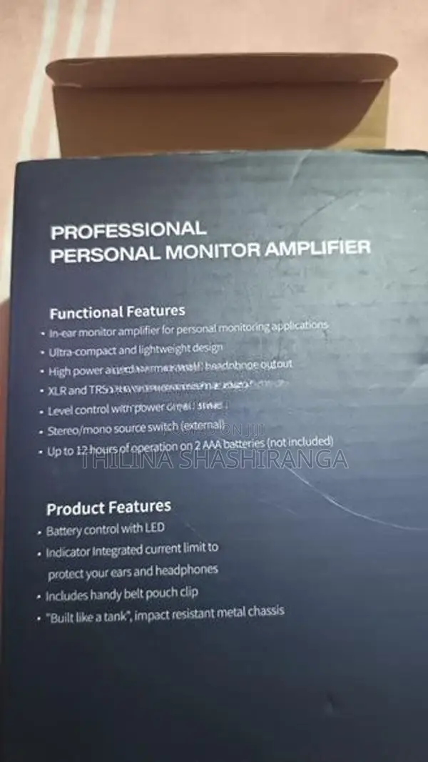 Tow Studio Master Pro P2 Professional Personal Monitor Amplifier