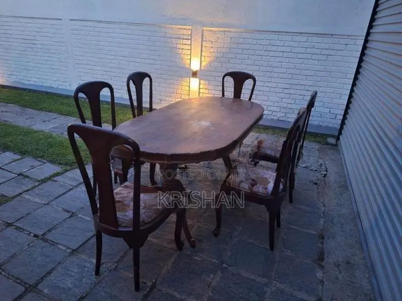 6 Seater Wooden Dining Table