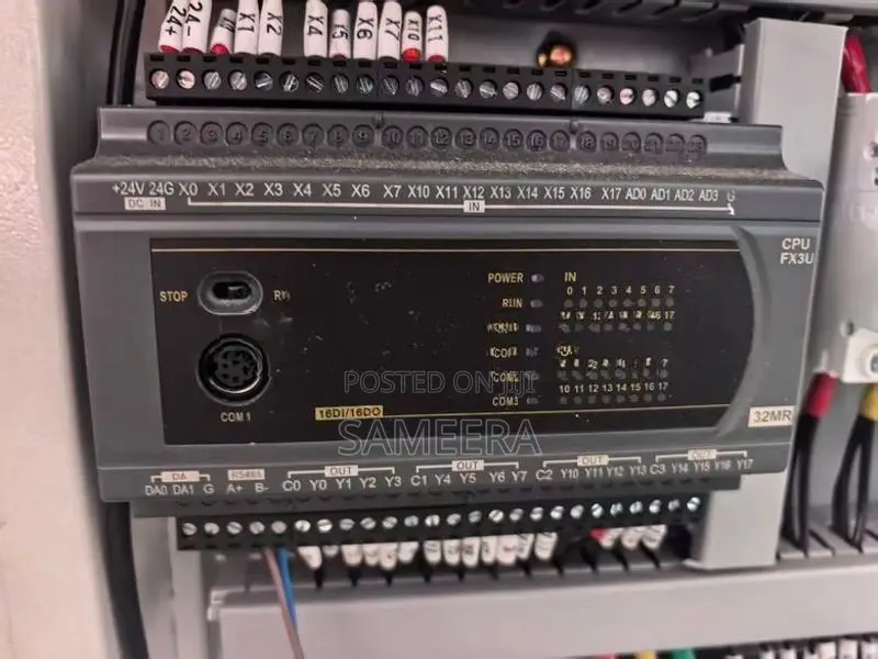 PLC HMI VFD with Sensors