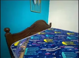 6*5 Teak Arch Bed with Arpico Duke Mattress