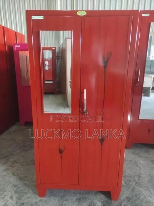 New 5x2.5 Size Steel Cupboard With Mirror (U3)