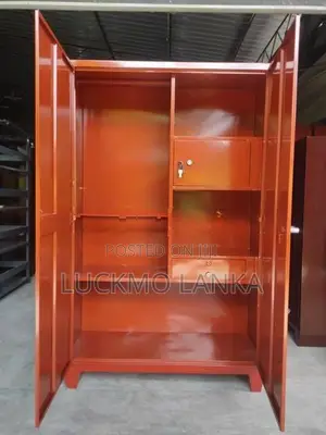 New 6x4 Steel Cupboard With Mirror (U2)