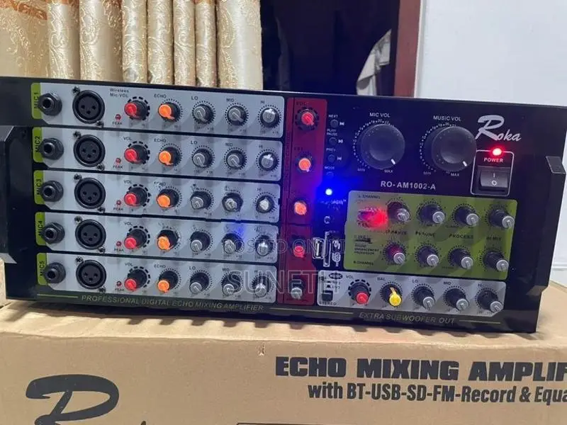Power Echo Mixing Amplifier (500w)