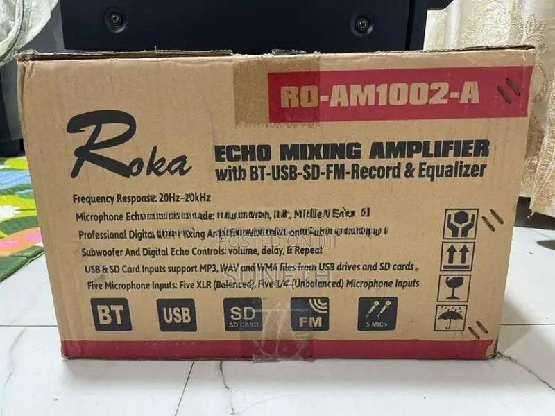 Power Echo Mixing Amplifier (500w)