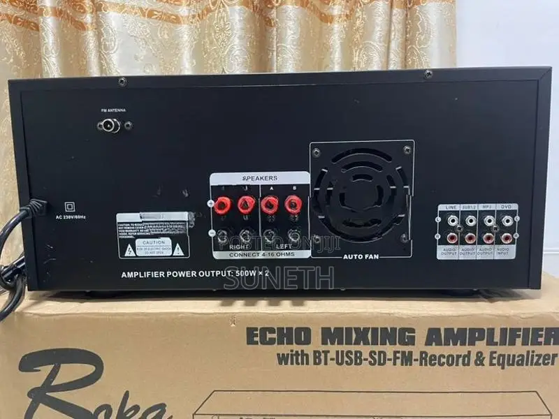 Power Echo Mixing Amplifier (500w)