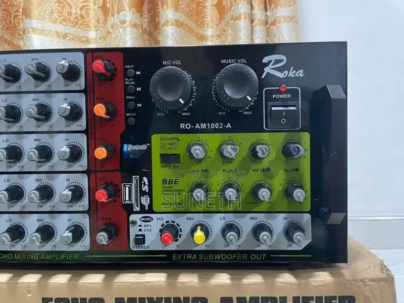 Power Echo Mixing Amplifier (500w)