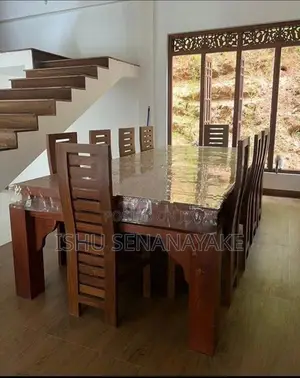 Table with 10 Chairs
