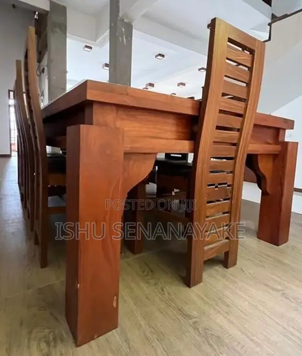 Table with 10 Chairs