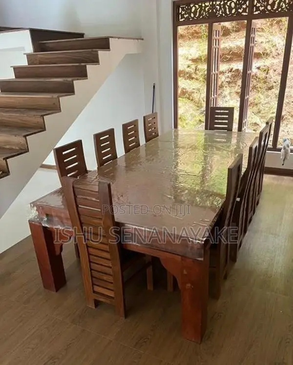 Table with 10 Chairs