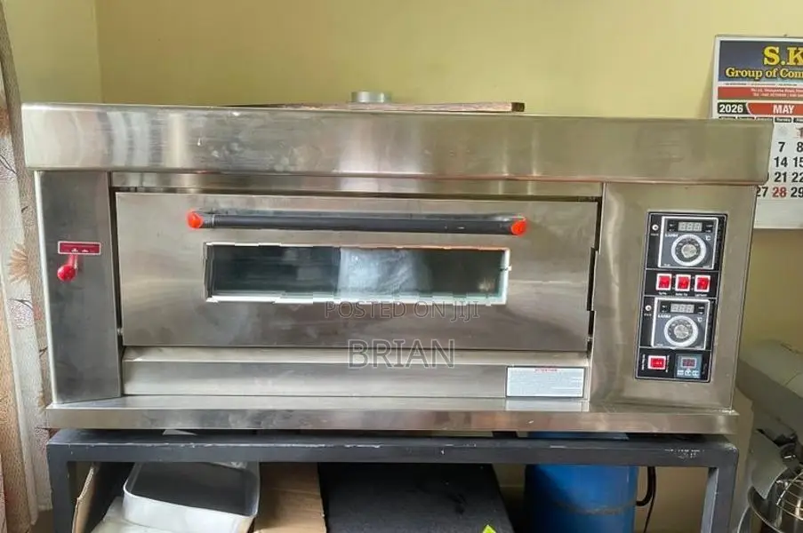 One Deck Two Tray Gas Oven with Stand