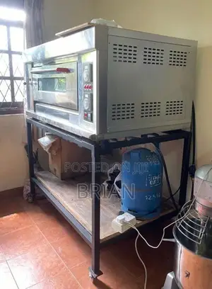 One Deck Two Tray Gas Oven with Stand
