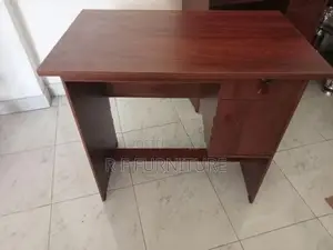 Melamine Writing Table with Cupboard