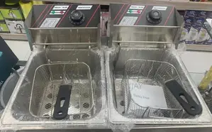 6L Electric Deep Fryer Double 12L Oil