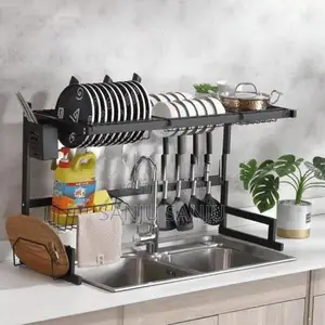 Sink Top Dish Drying Rack 85cm