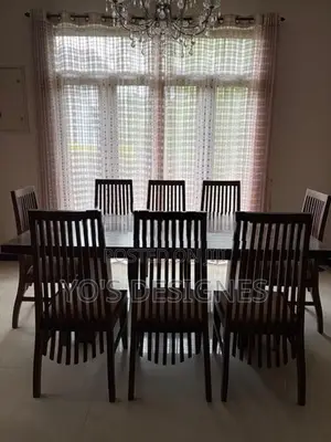 Teak 8 Seater dinning table with chairs