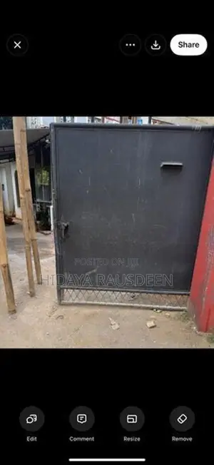Wide Open Iron Gate