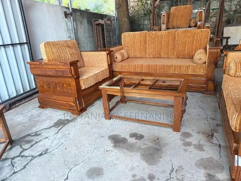 Teak Sofa Set