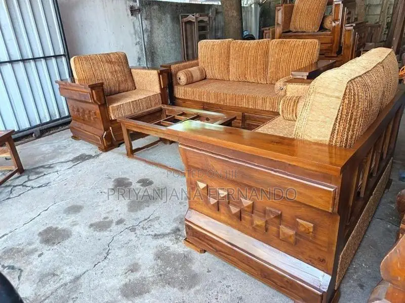 Teak Sofa Set