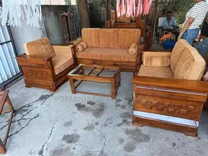 Teak Sofa Set