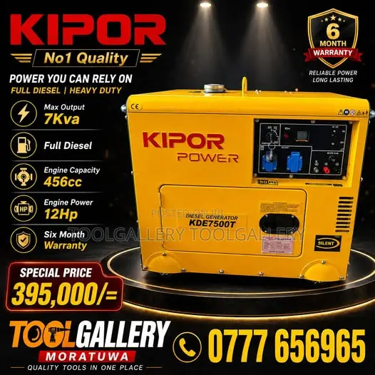 KIPOR Diesel Generator