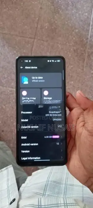 Oppo Reno A 7A (Used)