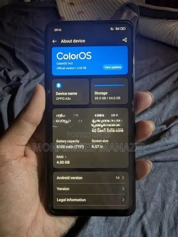 Oppo A3 X (Used)