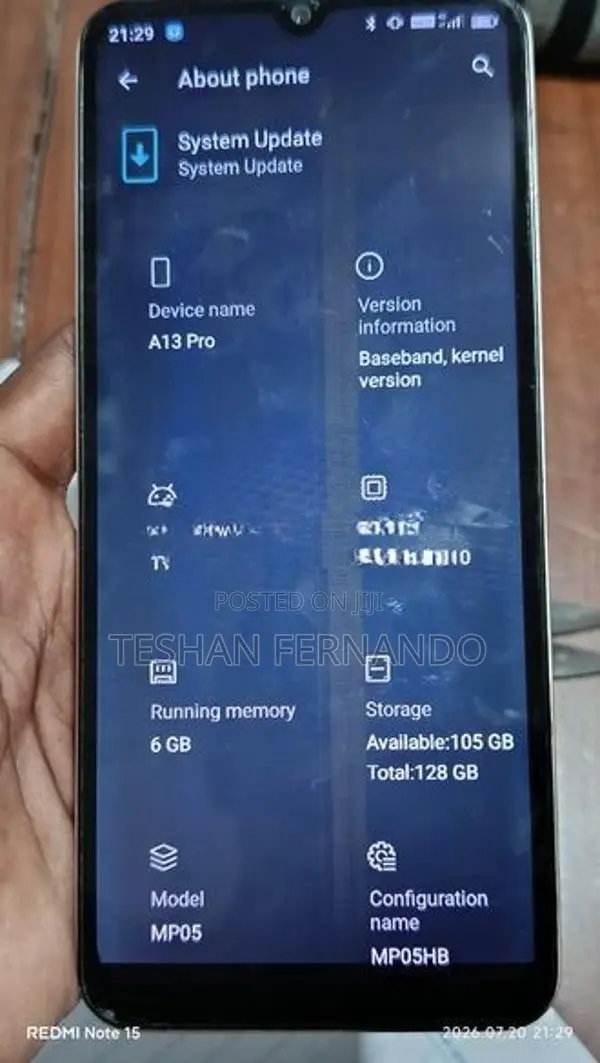 UMIDIGI G1 (Used)