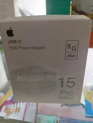 iPhone 15 Pro (Max)35W Power Adapter