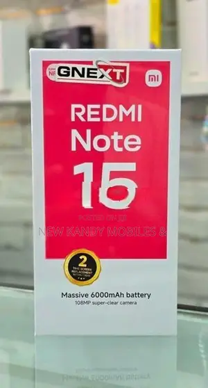 Xiaomi Redmi Note 15 8GB 256GB (Brand New)