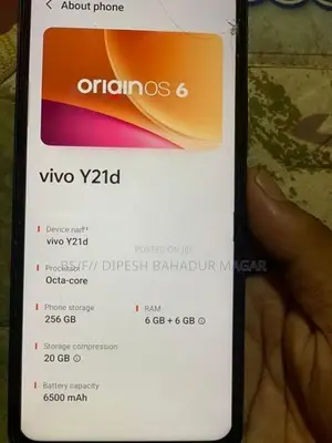 Vivo Y21d (Used)