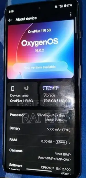 OnePlus 11R (Used)
