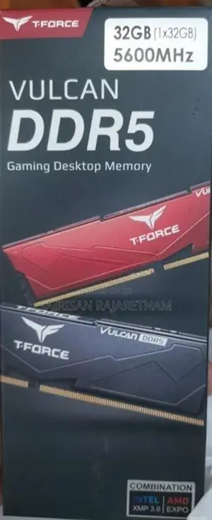 TEAM TFORCE VULCANα (Alpha) 32GB 5600MHZ DDR5 - AMD