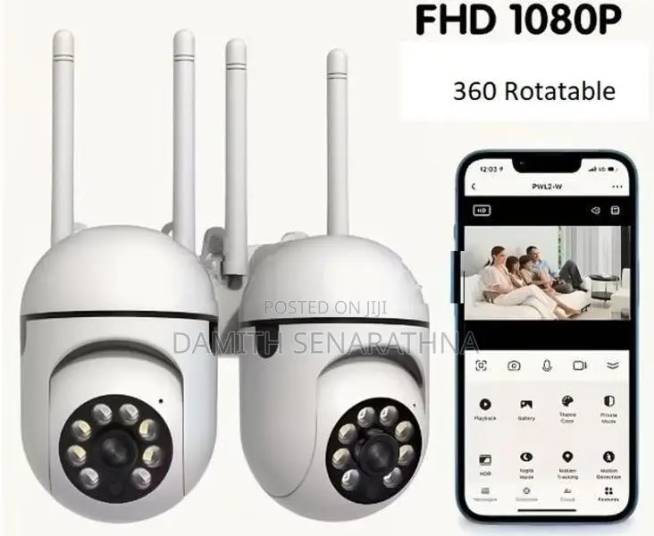 CCTV Camera - 360 Rotatable
