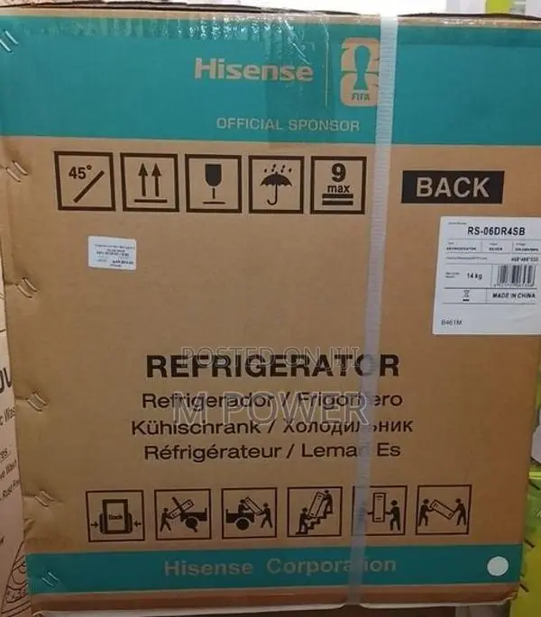 Hisense Mini Bar Refrigerator 39L ( Rs-06DR45B)